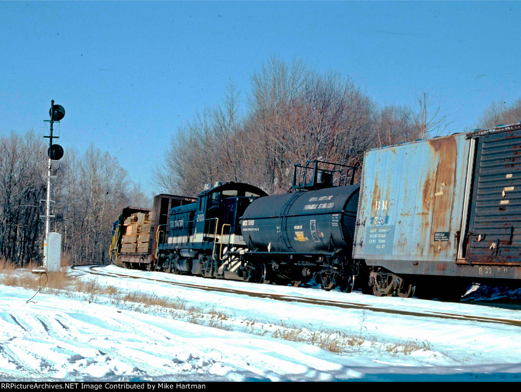 Southern RR 2100 on D&H Train on Conrail - CP Ham Allentown PA